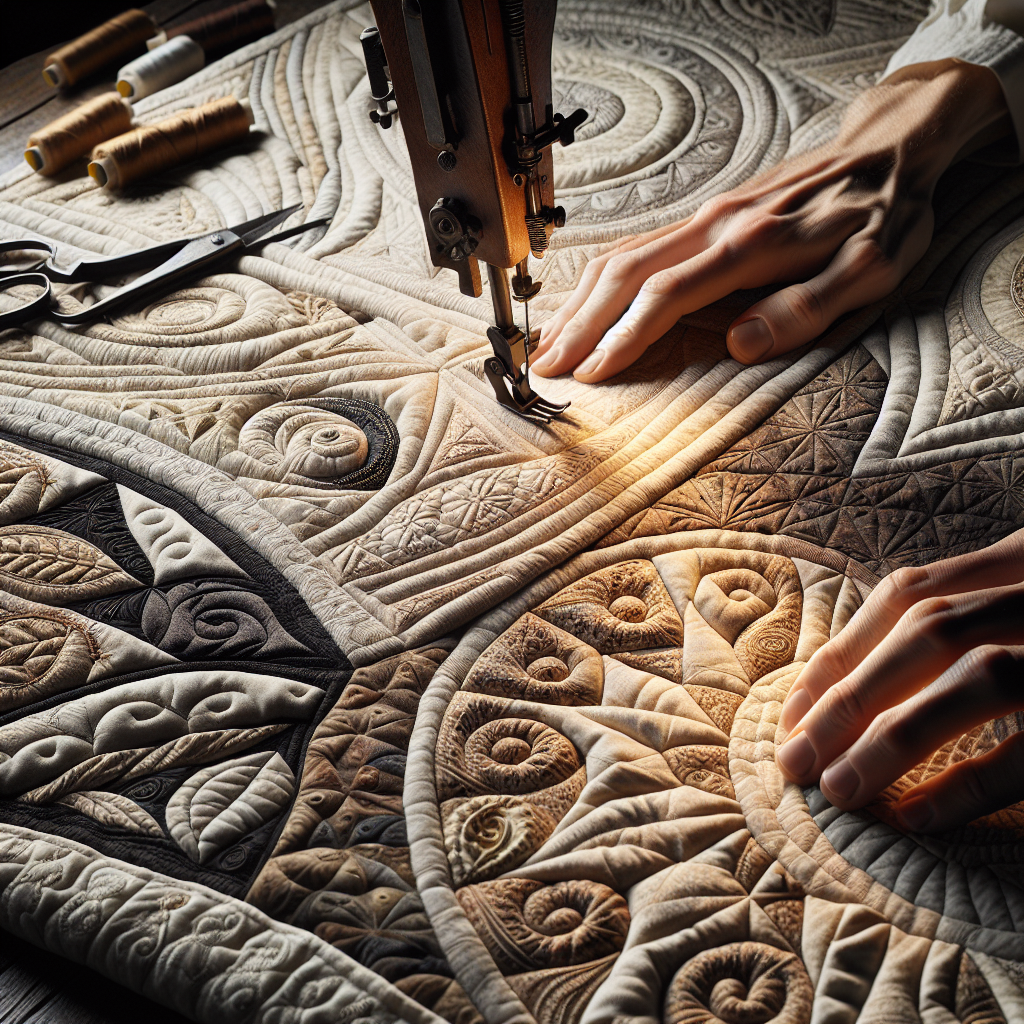 This Traditional Method Involves Stitching The Layers Of The Quilt Together By Hand Using A Needle And Thread. Hand Quilting Gives A Distinct, Artisanal Touch To The Quilt, Often Characterized By Small, Even Stitches. It Allows For Great Control And Precision, Especially In Detailed Or Intricate Designs. The Rhythm Of Hand Stitching Can Be Therapeutic And Offers A Connection To The Historical Roots Of Quilting.